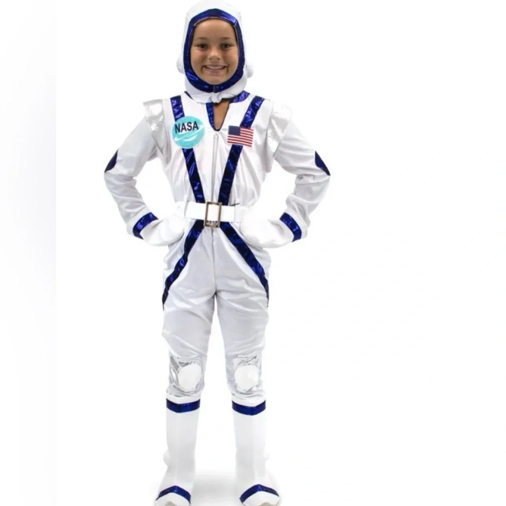 NWT Boo Inc. Spunky Space Cadet Astronaut Halloween Costume KIDS Sz 3-4 Dress up